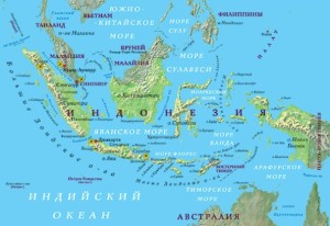 индонезия карта